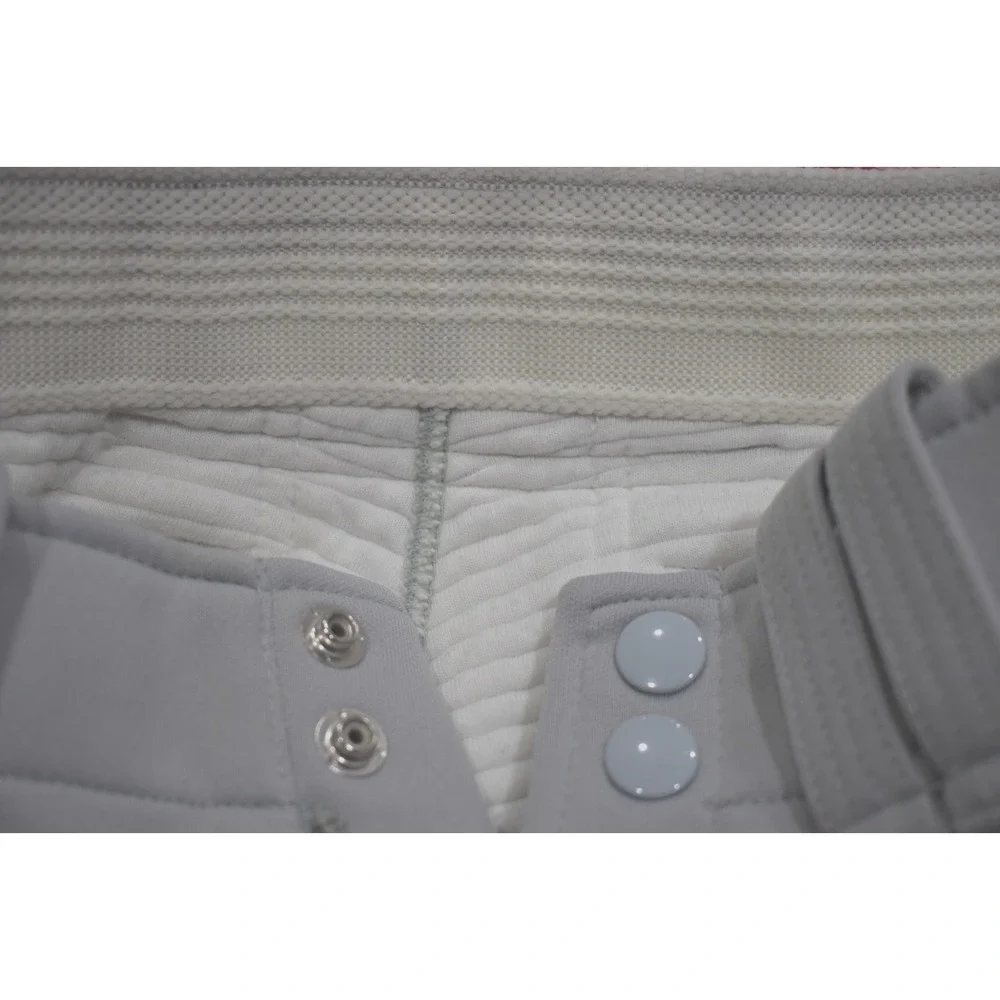 Mizuno Womens M Softball Pants Light Gray Performance Athletic Fastpitch RN89730 - Picture 9 of 16